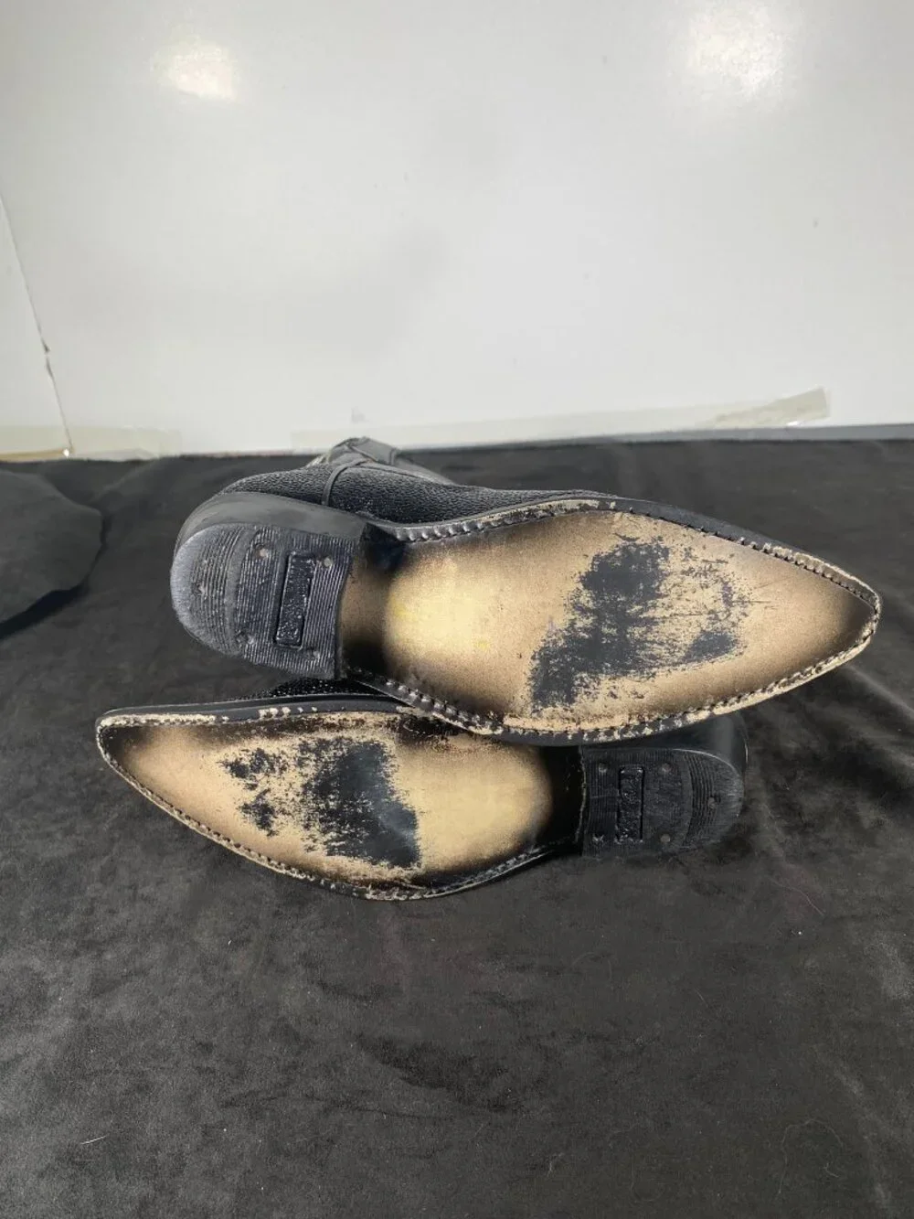 Youth/Big  Kids Authentic Snip Toe Sting Ray Exotic Boots, Made in Mexico, Used,